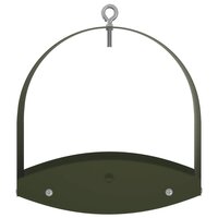 Hangend vogelvoederhuisje Staal Olijfgroen 3