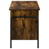 Opbergbox Gerookt eiken 80 x 40 x 49,5 cm Bewerkt hout 4