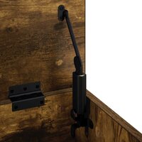 Opbergbox Gerookt eiken 80 x 40 x 49,5 cm Bewerkt hout 6
