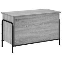 Opbergbox Grijs Sonoma 80 x 40 x 49,5 cm Bewerkt hout 2