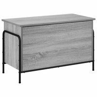 Opbergbox Grijs Sonoma 80 x 40 x 49,5 cm Bewerkt hout 5