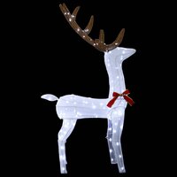 3D Kerst Rendier LOVIISA 140 LED&amp;apos;s Koel wit 70 x 26 x 128 cm 4