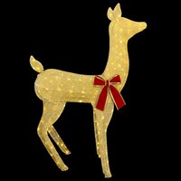 3D Kerst Rendier LOVIISA 110 LED&amp;apos;s Warmwit 70 x 26 x 100 cm 4