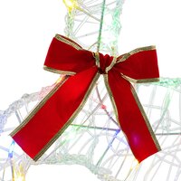 Kerst Rendier 2 st 40 LED&amp;apos;s Meerkleurig 43 x 19 x 65 cm 7