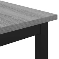 Eettafels 110 x 55 x 75 cm Bewerkt hout Grijs Sonoma 7