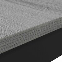 Eettafels 110 x 55 x 75 cm Bewerkt hout Grijs Sonoma 8