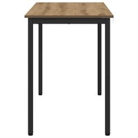 Eettafels 110 x 55 x 75 cm Bewerkt hout Artisanaal eiken 6