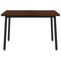 Live Edge Eettafel 90 x 55 x 75 cm Massief Acaciahout 4