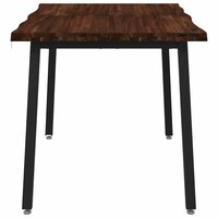 Live Edge Eettafel 90 x 55 x 75 cm Massief Acaciahout 5