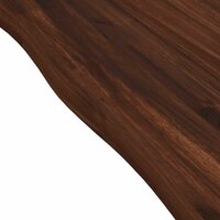 Live Edge Eettafel 90 x 55 x 75 cm Massief Acaciahout 8