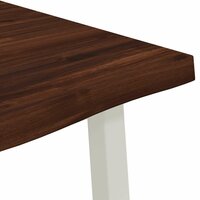 Live Edge Eettafel 90 x 55 x 75 cm Massief Acaciahout 7