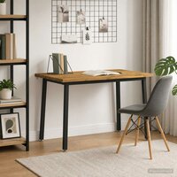 Live Edge Eettafel 90 x 55 x 75 cm Massief Acaciahout 3