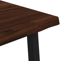 Live Edge Eettafel 70 x 70 x 75 cm Massief Acaciahout 5