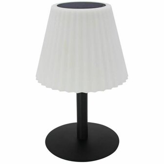 Bureaulamp Lumisky Lady Spike Bouffant Wit Metaal 1
