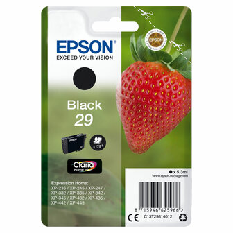 Originele inktcartridge Epson 29 K Zwart 1