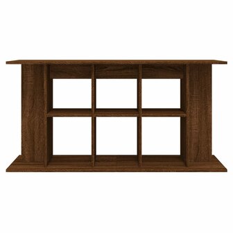 Aquariumstandaard 120x40x60 cm bewerkt hout bruin eikenkleur 4