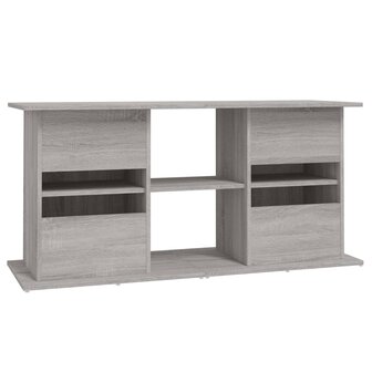 Aquariumstandaard 121x41x58 cm bewerkt hout grijs sonoma eiken 8