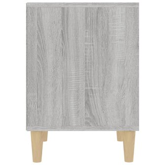 Nachtkastje 40x35x50 cm grijs sonoma eikenkleurig 6