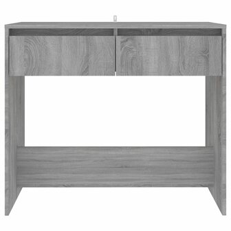 Wandtafel 89x41x76,5 cm bewerkt hout grijs sonoma eikenkleurig 5