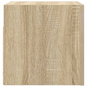 Tv-wandmeubel 30,5x30x30 cm sonoma eikenkleurig 5