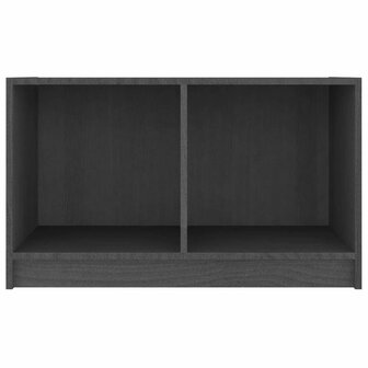 Tv-meubel 70x33x42 cm massief grenenhout grijs 5