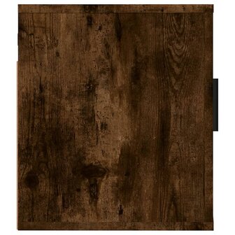 Tv-wandmeubel 40x34,5x40 cm gerookt eikenkleurig 6