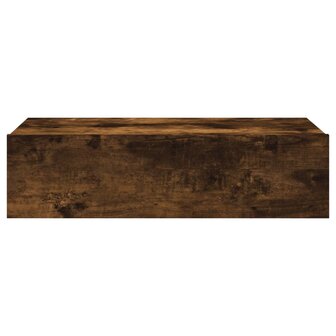Tv-meubel met LED-verlichting 60x35x15,5 cm gerookt eikenkleur 8