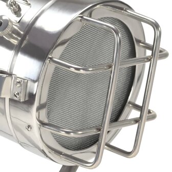 Vloerlamp driepoot 97 cm massief mangohout zwart 8