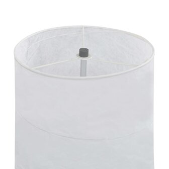 Vloerlamp met standaard E27 121 cm wit 4
