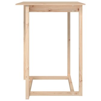 Bartafel 80x80x110 cm massief grenenhout 3