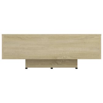 Salontafel 85x55x31 cm bewerkt hout sonoma eikenkleurig 3