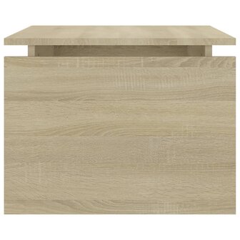 Salontafel 68x50x38 cm bewerkt hout sonoma eikenkleurig 6