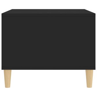 Salontafel 60x50x40 cm bewerkt hout zwart 6