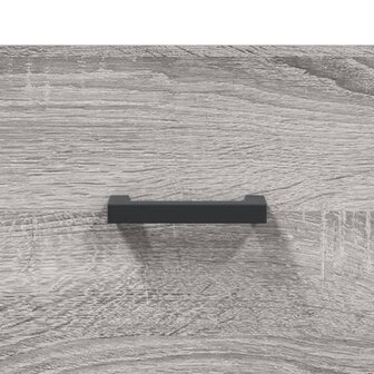 Salontafel 50x50x40 cm bewerkt hout grijs sonoma eiken 9