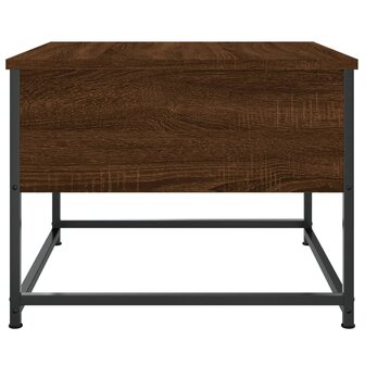 Salontafel 51x51x40 cm bewerkt hout bruin eikenkleur 7