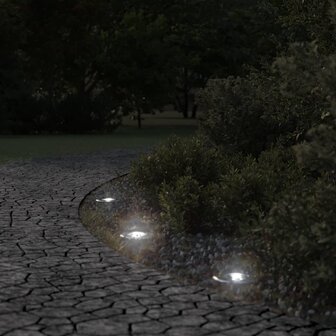 Buitengrondverlichting rond 10,5x10,5 cm gietaluminium zwart 3