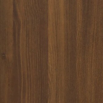 Schoenenkast 150x35x45 cm bewerkt hout bruin eikenkleur 8