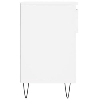 Schoenenkast 102x36x60 cm bewerkt hout wit 7