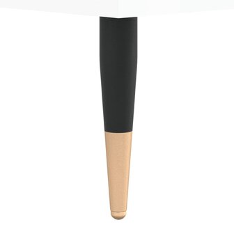 Schoenenkast 102x36x60 cm bewerkt hout hoogglans wit 8