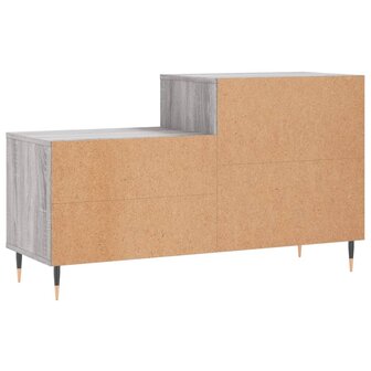 Schoenenkast 102x36x60 cm bewerkt hout sonoma grijs 6