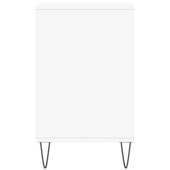 Schoenenkast 102x36x60 cm bewerkt hout wit 5