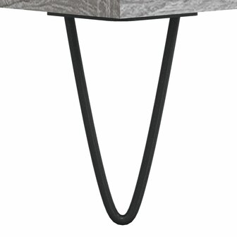 Schoenenkast 102x36x60 cm bewerkt hout sonoma grijs 8
