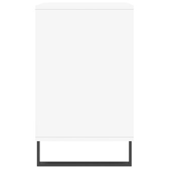 Schoenenkast 102x36x60 cm bewerkt hout wit 5