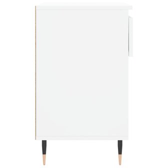 Schoenenkast 70x36x60 cm bewerkt hout wit 7