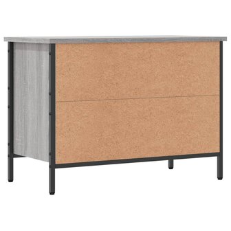 Schoenenkast 69x35x50 cm bewerkt hout grijs sonoma eikenkleurig 6