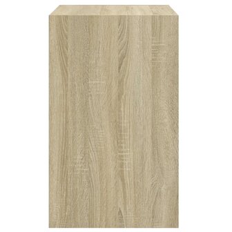 Schoenenkast 60x42x69 cm bewerkt hout sonoma eikenkleurig 6