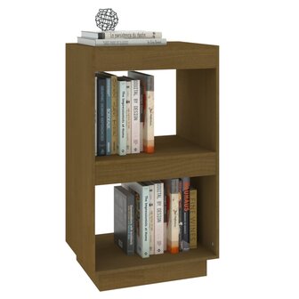 Boekenkast 40x35x71 cm massief grenenhout honingbruin 4