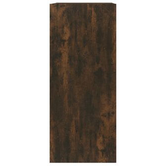 Boekenkast/kamerscherm 40x30x72 cm gerookt eikenkleurig 4