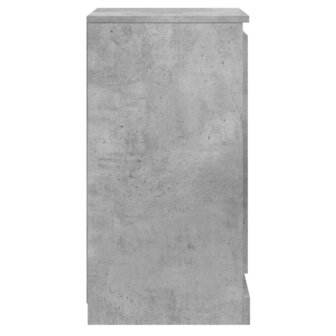 Dressoir 37,5x35,5x67,5 cm bewerkt hout betongrijs 8