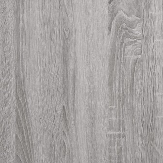 Dressoir 34,5x32,5x90 cm bewerkt hout grijs sonoma eikenkleurig 7